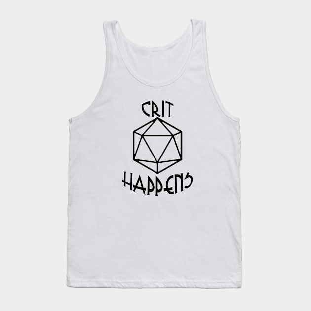 crit happens Tank Top by rclsivcreative